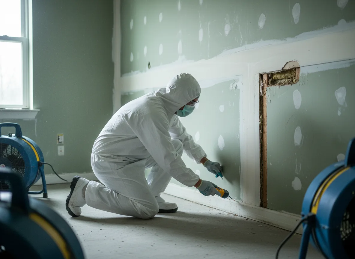 Water Damage Restoration company in Bomoseen, VT